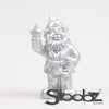 Stoobz design stoobz kabouter f*ck you zilver 10cm
