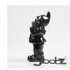 Stoobz design stoobz kabouter peace zwart 13x11x31cm