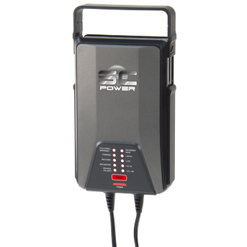 Merkloos acculader voor 75a accu