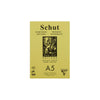 Clairefontaine • schut tekenblok 125g fijne textuur a5 wit 100x