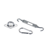 Abi schaduwdoek accessoires set