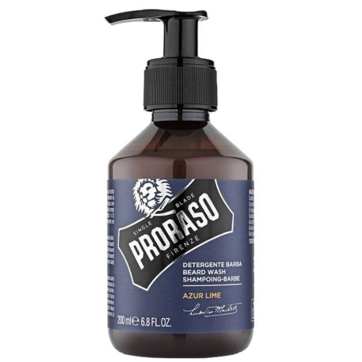 Proraso beard wash azur lime 200ml