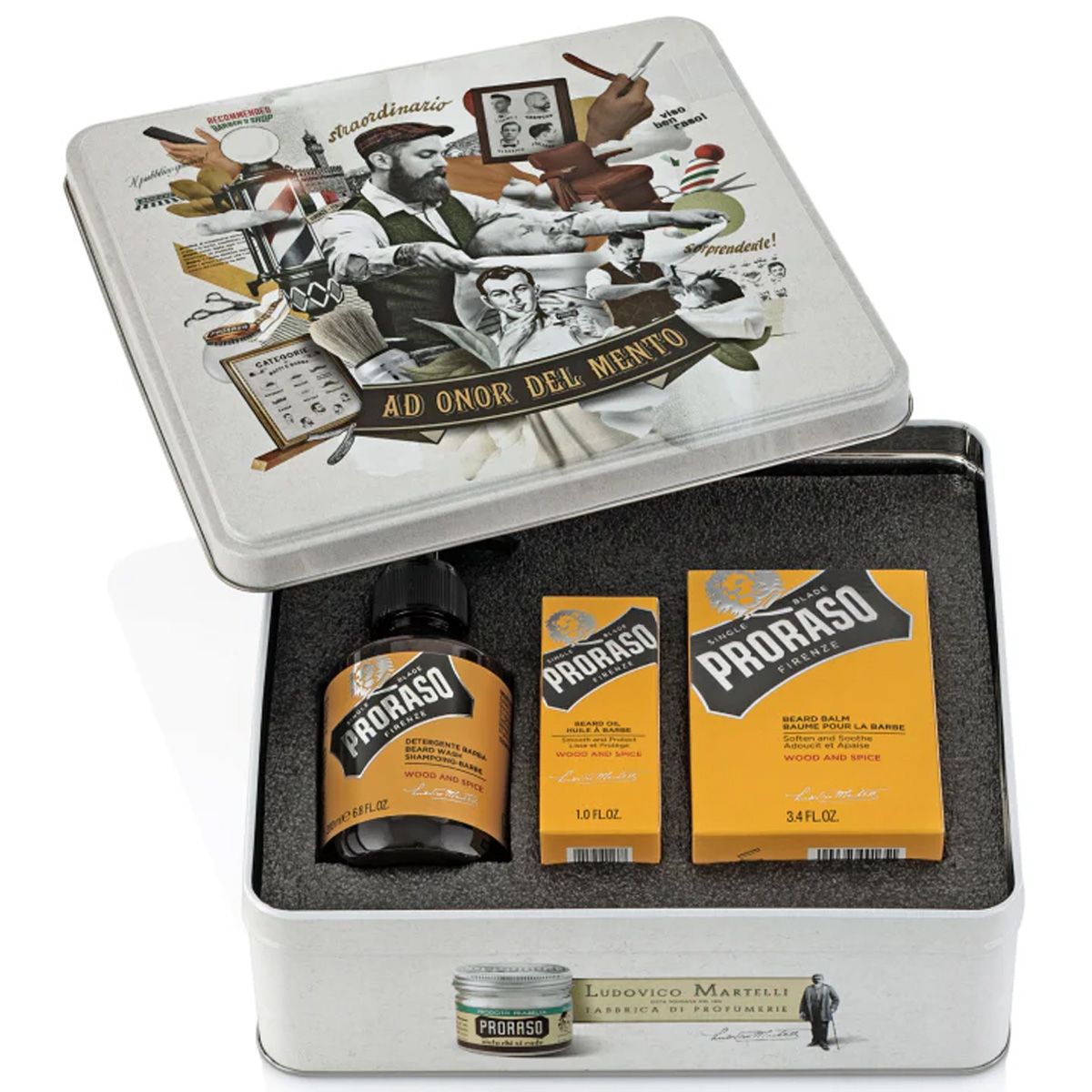 Proraso giftbox baardverzorging wood spice