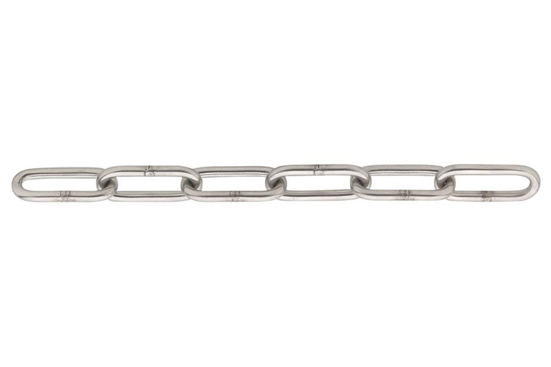 Ketting 2mm langschalmig rvs316