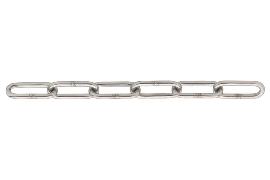 Ketting 3mm langschalmig rvs316