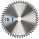 Scheppach widia zaagblad 48 tands voor o.a pl55 - 160 mm - 3901802705