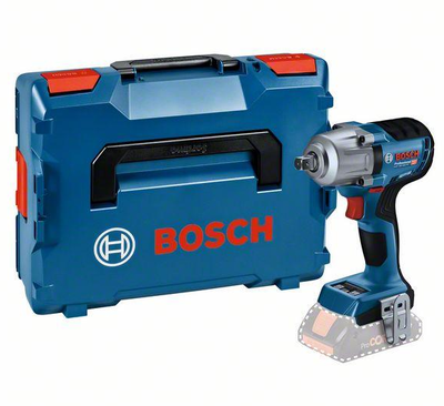 Bosch blauw gds 18v-450 pc accu slagmoersleutel | 450 nm | zonder accu en lader | in l-boxx - 06019k4101