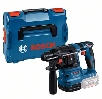 Bosch blauw gbh 18v-22 accu boorhamer | 1,9j | zonder accu's en lader | in l-boxx - 0611924001