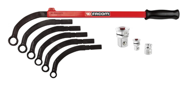 Facom set van 6 riemspanner sleutels - dt.twa - dt.twa