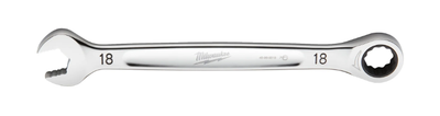 Milwaukee accessoires maxbite ratel sleutel metrisch 18mm - 1st - 4932471511