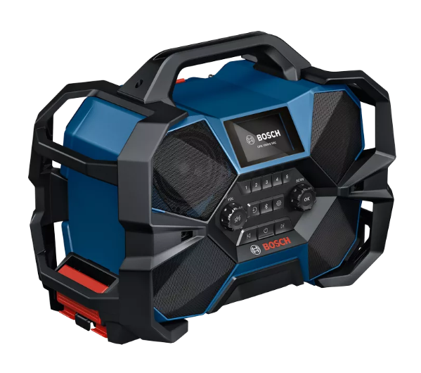 Bosch blauw power-radiobox gpb 18vh-6 src | 18v | zonder accu en lader - 06014a6200