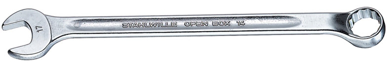 Stahlwille ring-steeksleutel | sw 32 mm lengte 430 mm | vorm b | chroom-legering-staal | 1 stuk - 40103232 - 40103232