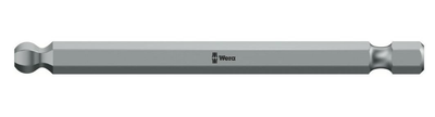 Wera 842 4 zeskant bits kogelkop, 4.0 mm x 89 mm - 1 stuk(s) - 05059681001