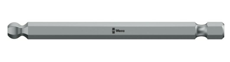 Wera 842 4 zeskant bits kogelkop, 4.0 mm x 89 mm - 1 stuk(s) - 05059681001