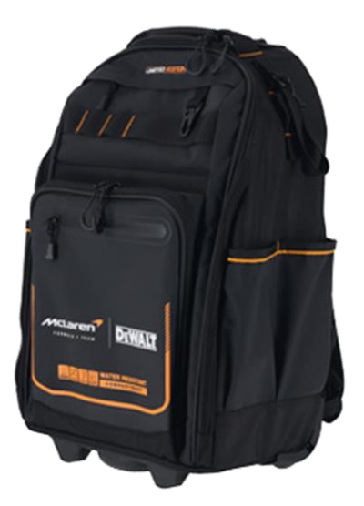 Dewalt mclaren gereedschapsrugzak met wielen - dwst60101-9