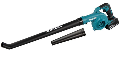 Makita dub186sfx1 | accu blazer | 18v | verlengde blaasmond + extra blaasmond | + 3.0ah accu en oplader - dub186sfx1