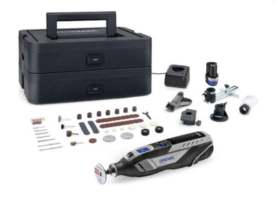 Dremel 8250-5 65 platinum 12v accu multitool set | incl. 2 ah accu + lader | in koffer - f0138250jf