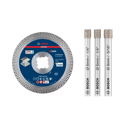 Bosch accessoires tegelset diamant + marker - 0615997678