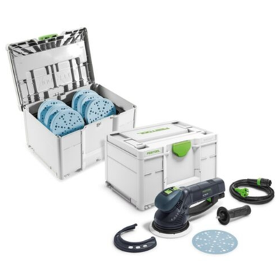 Festool ro 150 feq-sys gr rotex excenterschuurmachine + schuurpapier systainer³ | 150mm - 578257