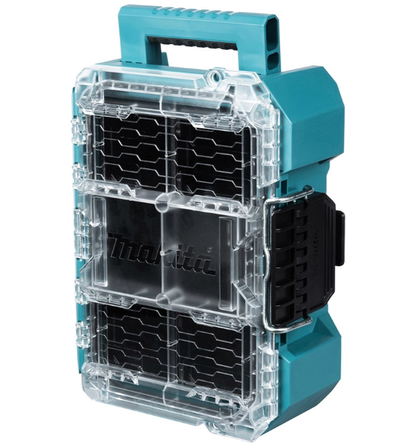 Makita maktrak organizer compact p-91067 gereedschapsbox (blauw zwart)