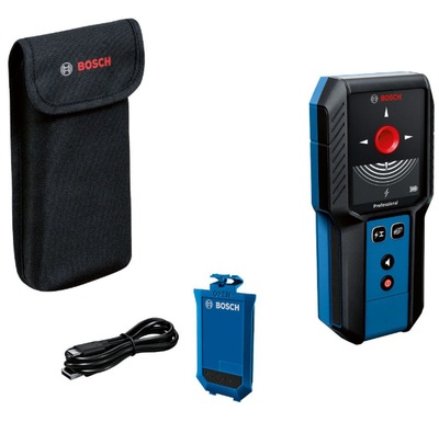 Bosch blauw gms 120-27 detector | 1x accu ba 3,7v li-ion 1,0 ah | in doos - 0601081701