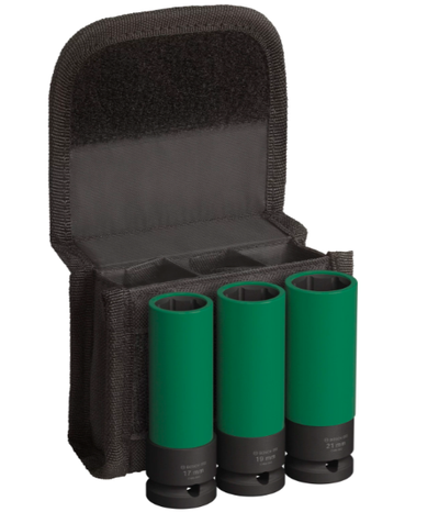 Bosch accessoires 3-delige doppenset | 85mm 1 2 - 2608551102 - 2608551102