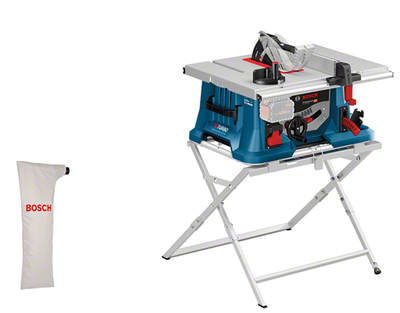 Bosch blauw gts 18v-216 | accutafelcirkelzaag | biturbo | body | zonder accu's laders | met werktafel - 0601b44002