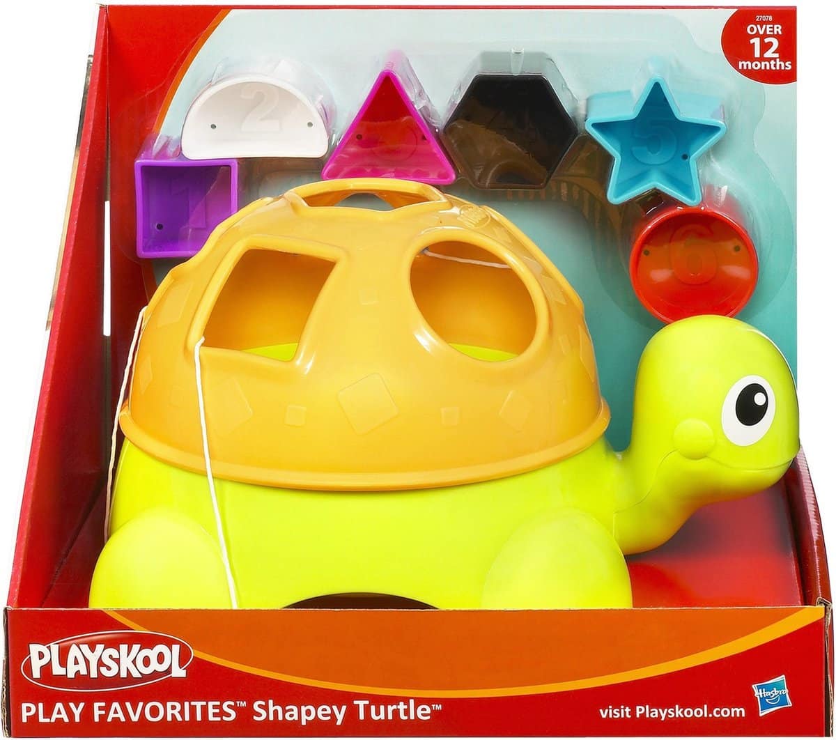 playskool vormen schildpad