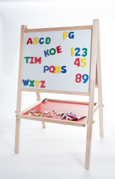 School- en whitebord hout