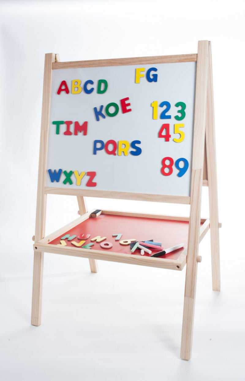 School- en whitebord hout