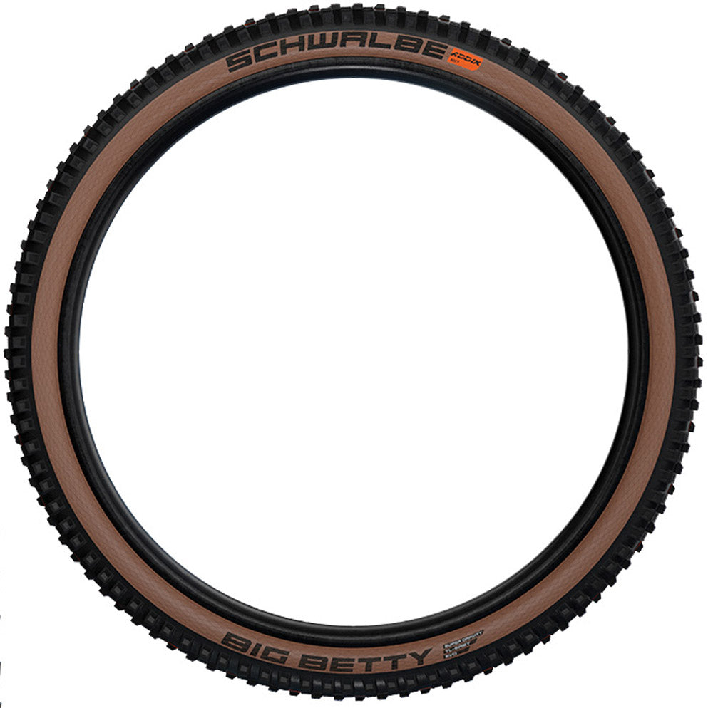 Schwalbe - big betty evo tle super gravity vouwband bronz skin 27.5x2.40
