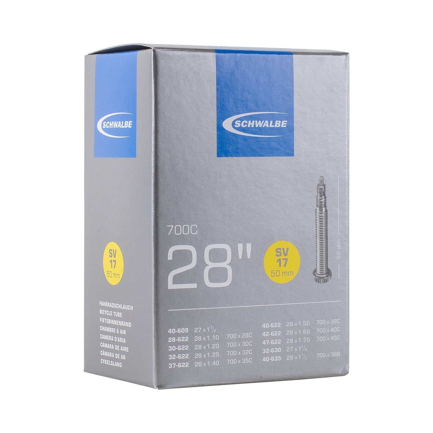 Schwalbe Binnenband SV17 28 inch (28 47-622 635) SV 50 mm