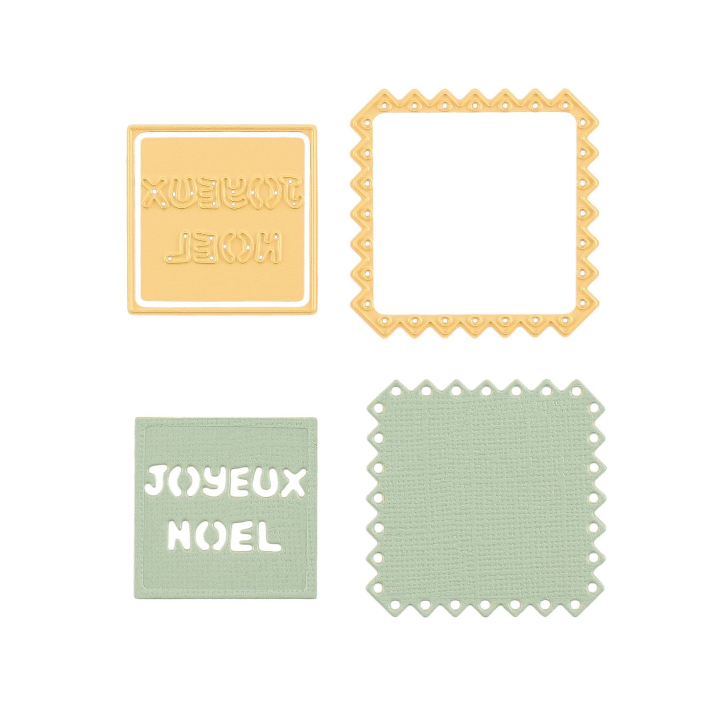 Nellie's choice • shape die tekst joyeux noël