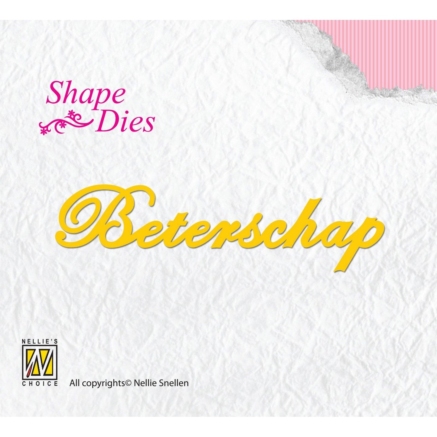 Nellie's choice • shape die tekst beterschap