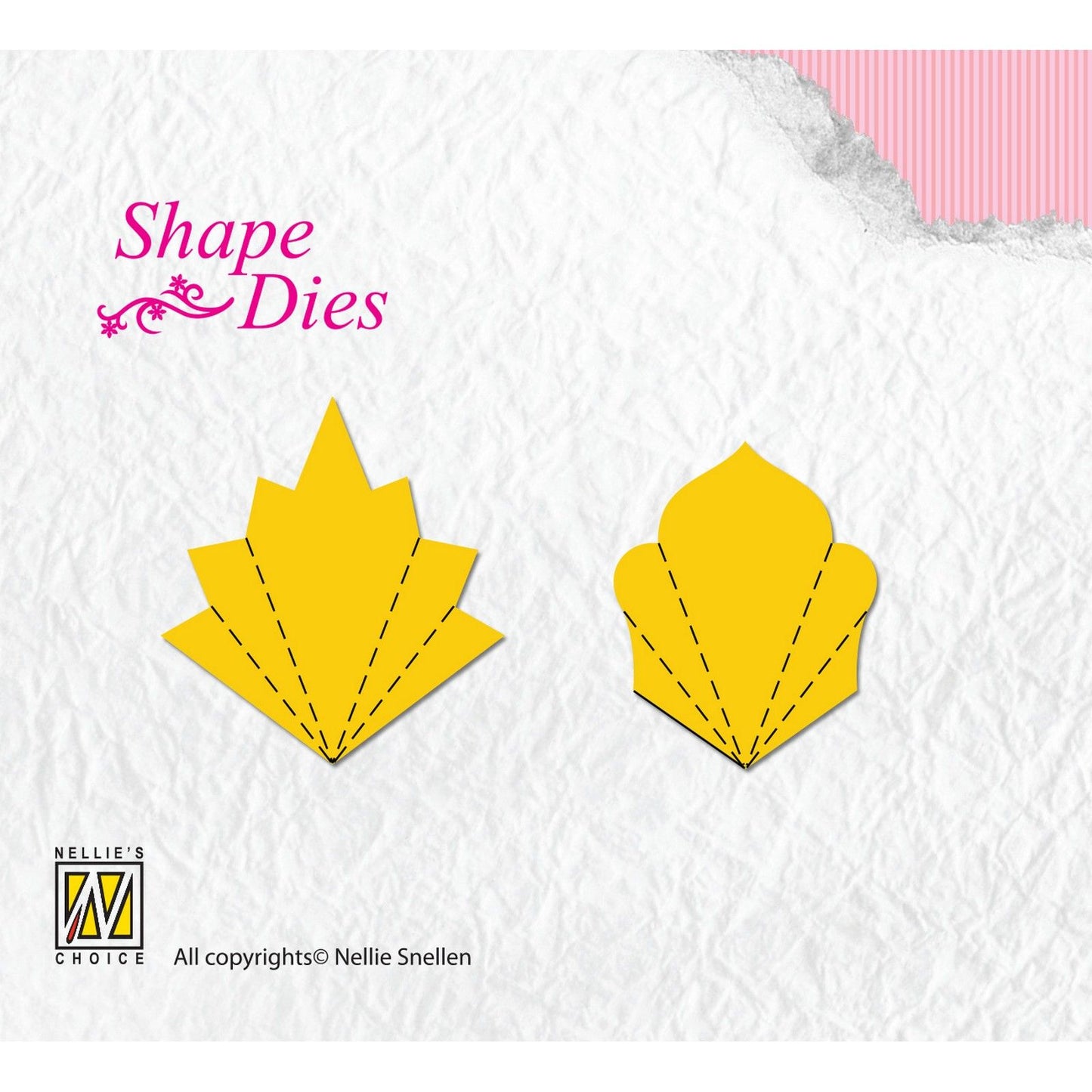 Nellie's choice • shape dies bloemen waaier 2st.