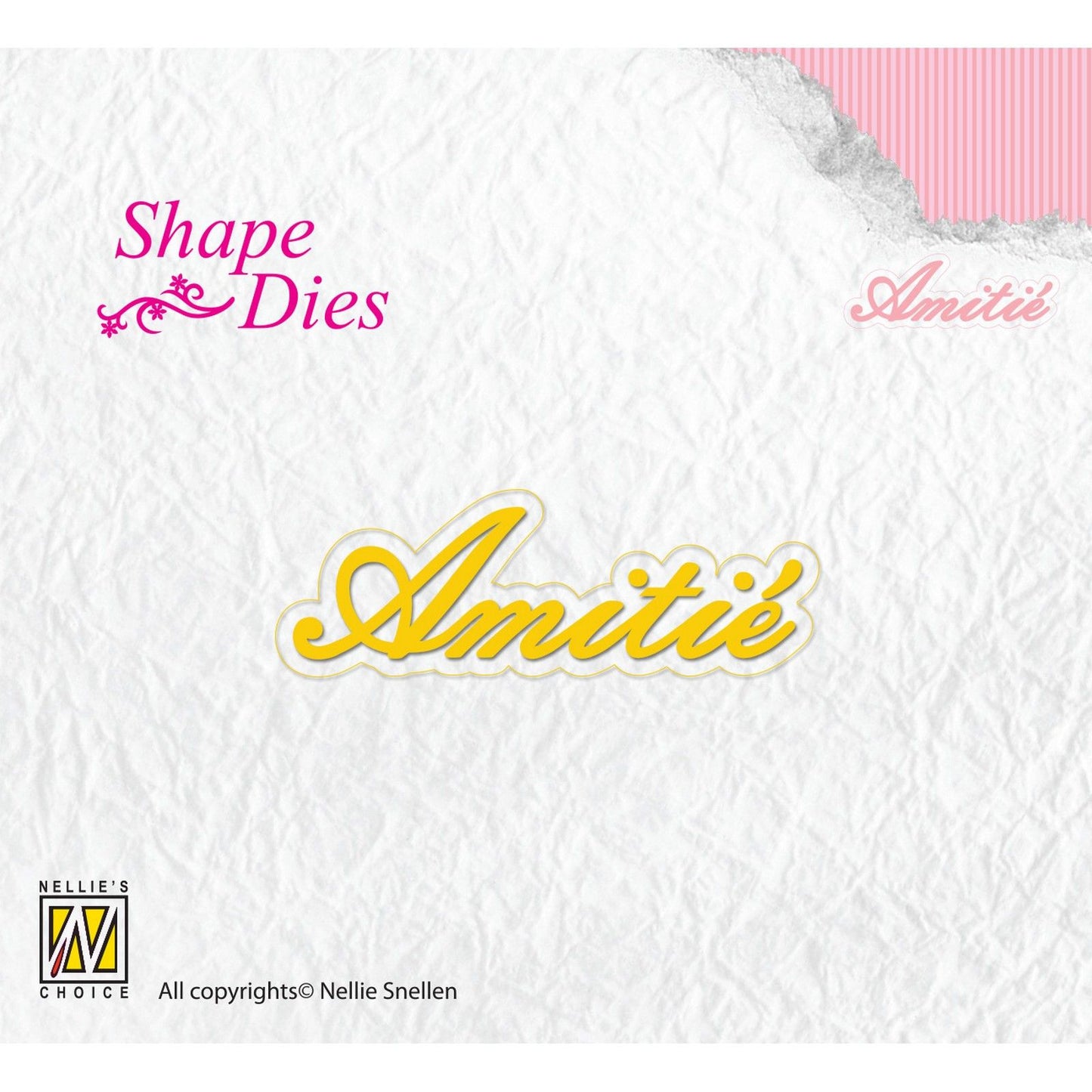 Nellie's choice • shape die tekst amitié