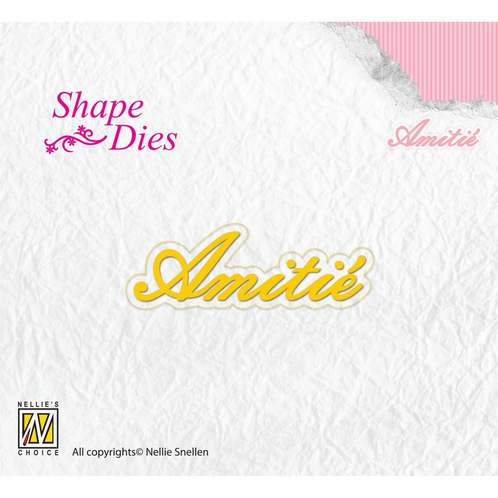 Nellie's choice • shape die tekst amitié