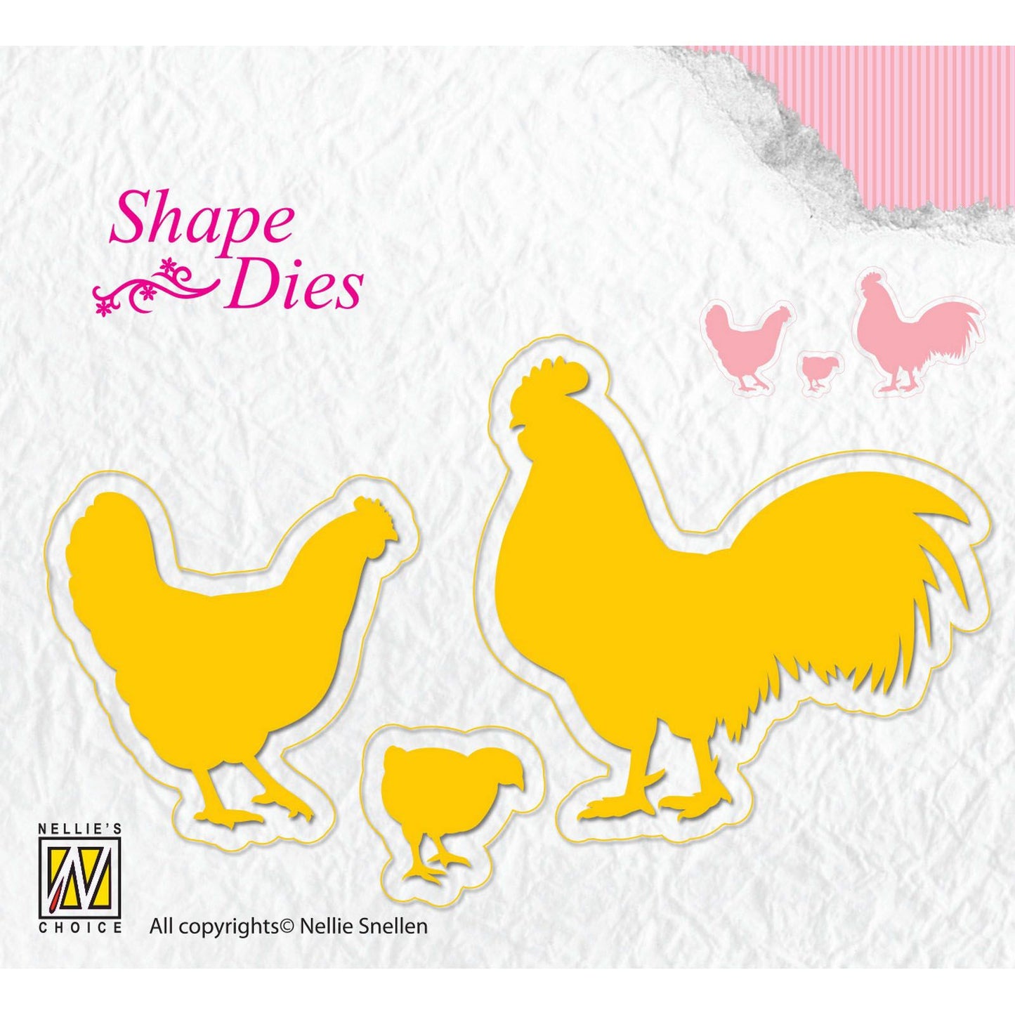 Nellie's choice • shape dies kippen 3st.