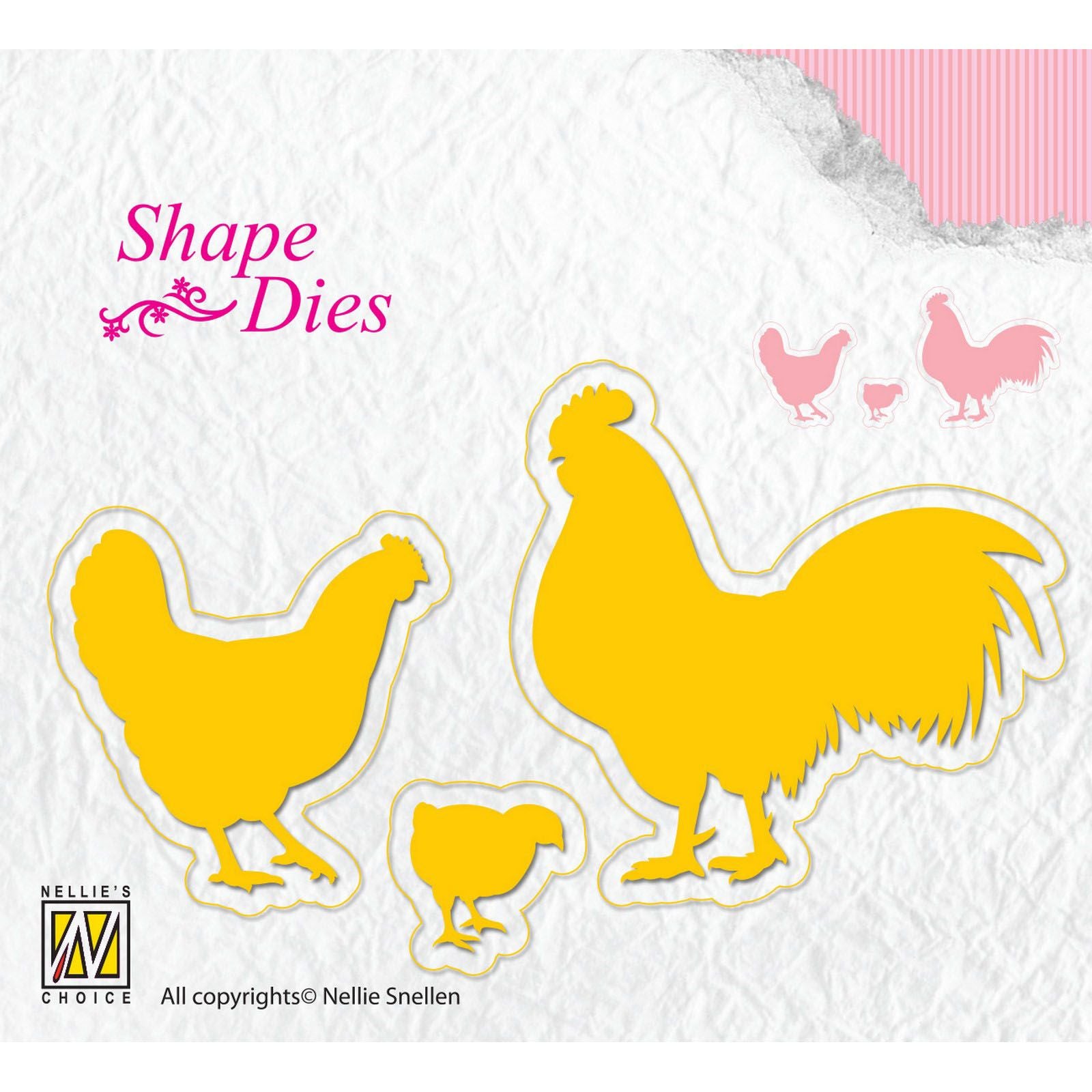 Nellie's choice • shape dies kippen 3st.