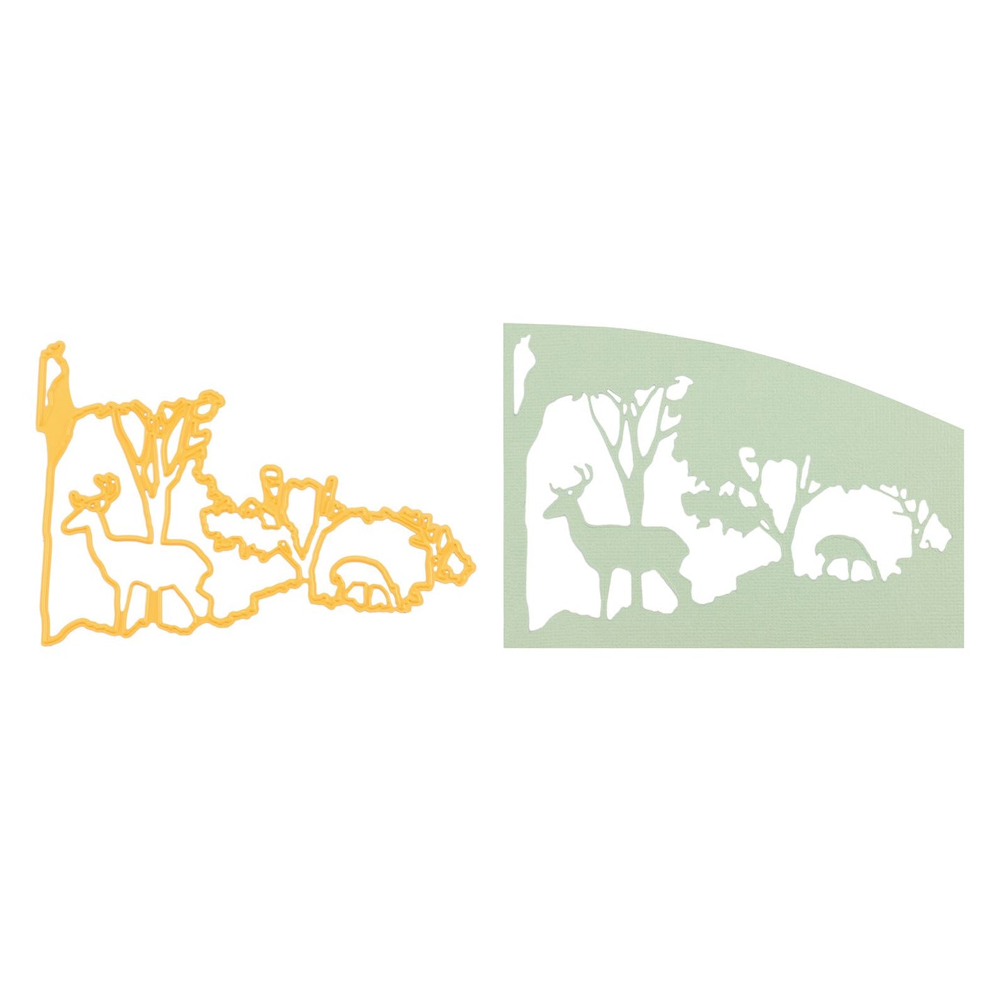 Nellie's choice • shape die rendieren landschap