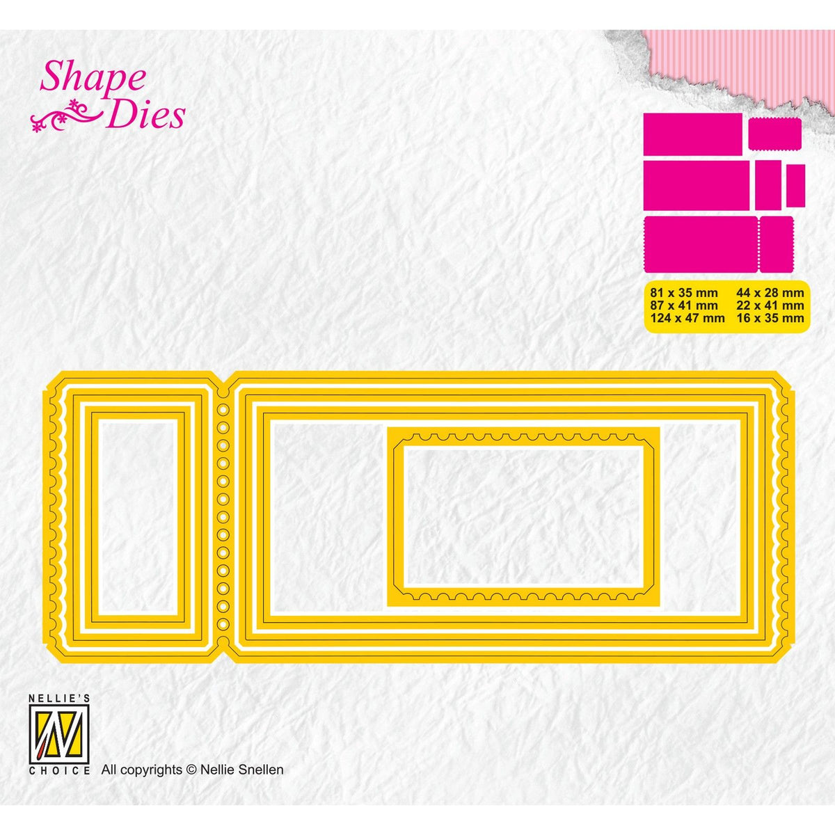 Nellie's choice • shape dies tickets 6st.