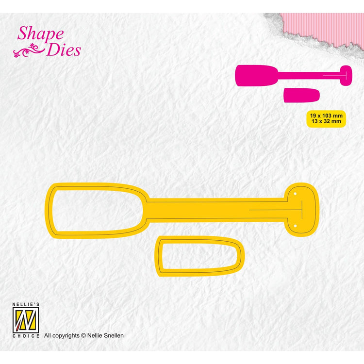 Nellie's choice • shape dies tickets en tags 2st.