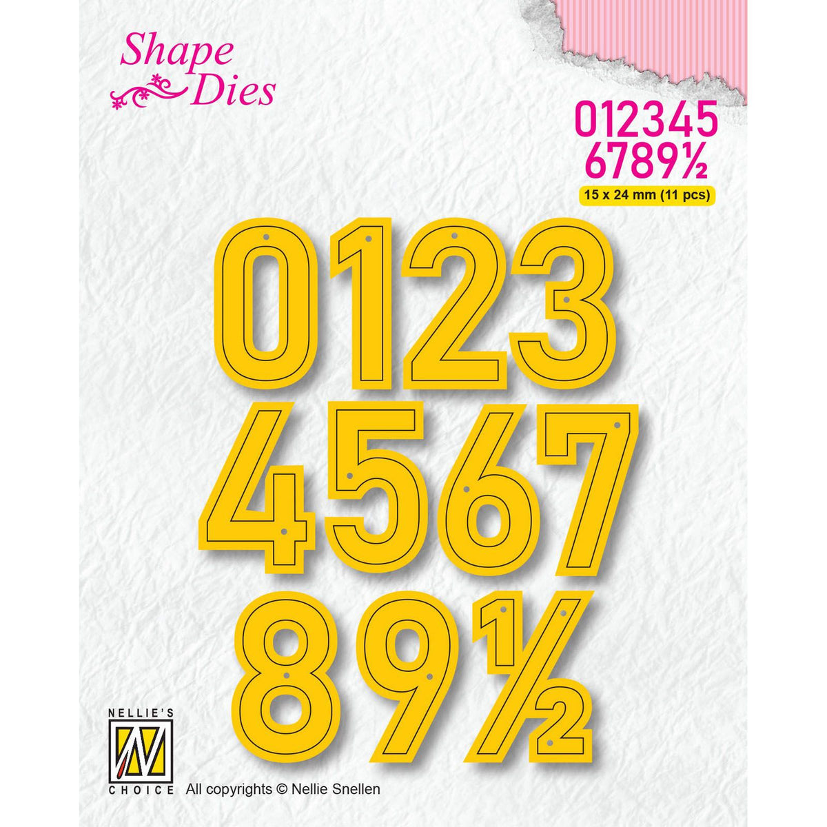 Nellie's choice • shape dies cijfers 11st.