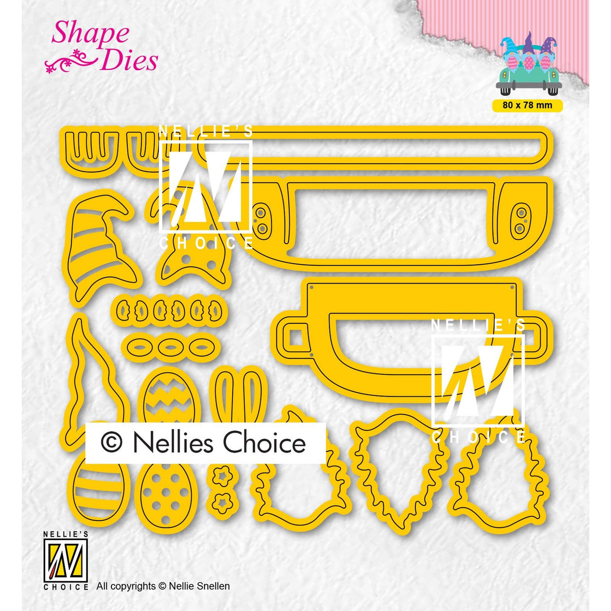 Nellie's choice • shape dies paasei transport 23st.