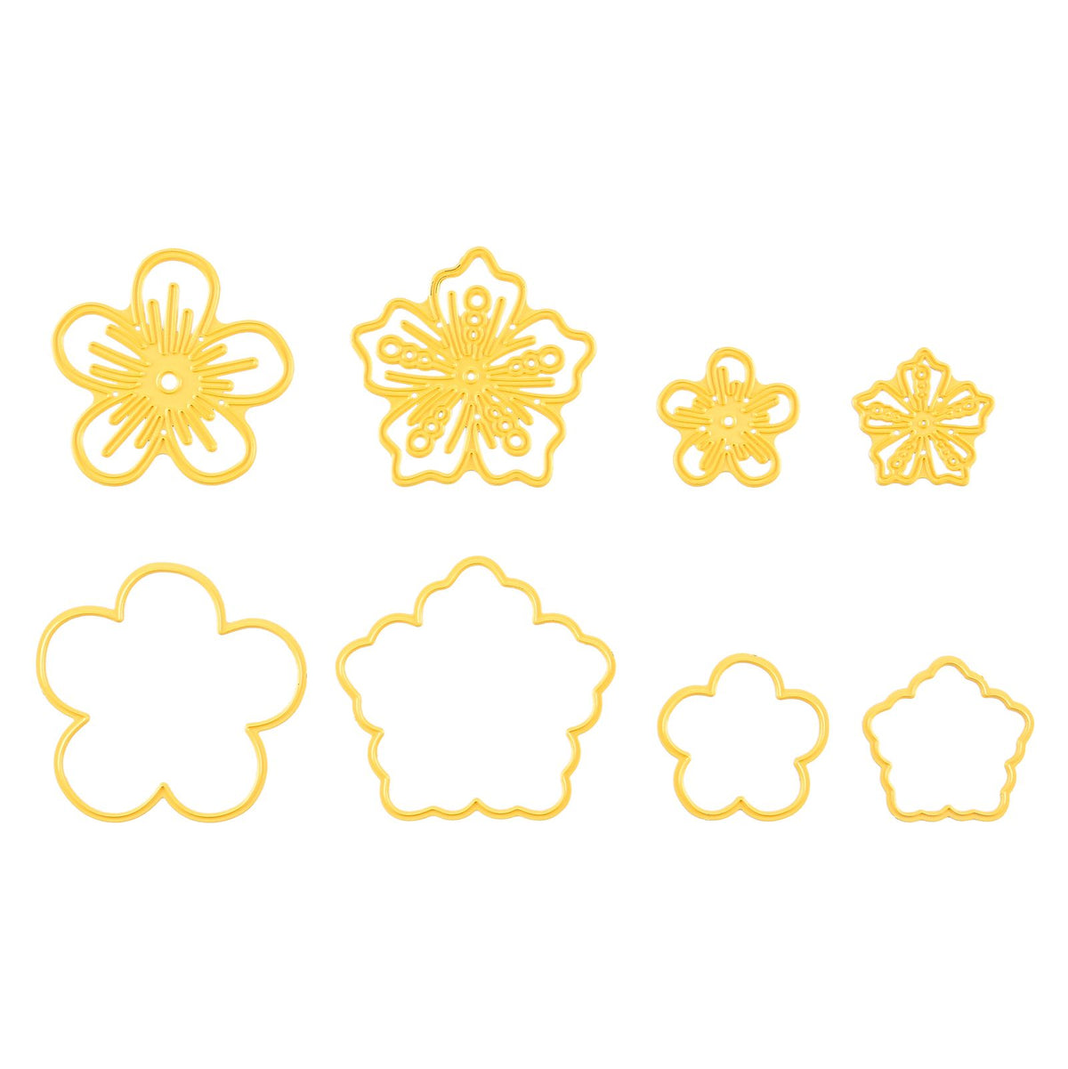 Nellie's choice • shape dies kleine bloemen 4st.