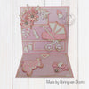 Nellie's choice • stamping dies kinderwagen 3st.