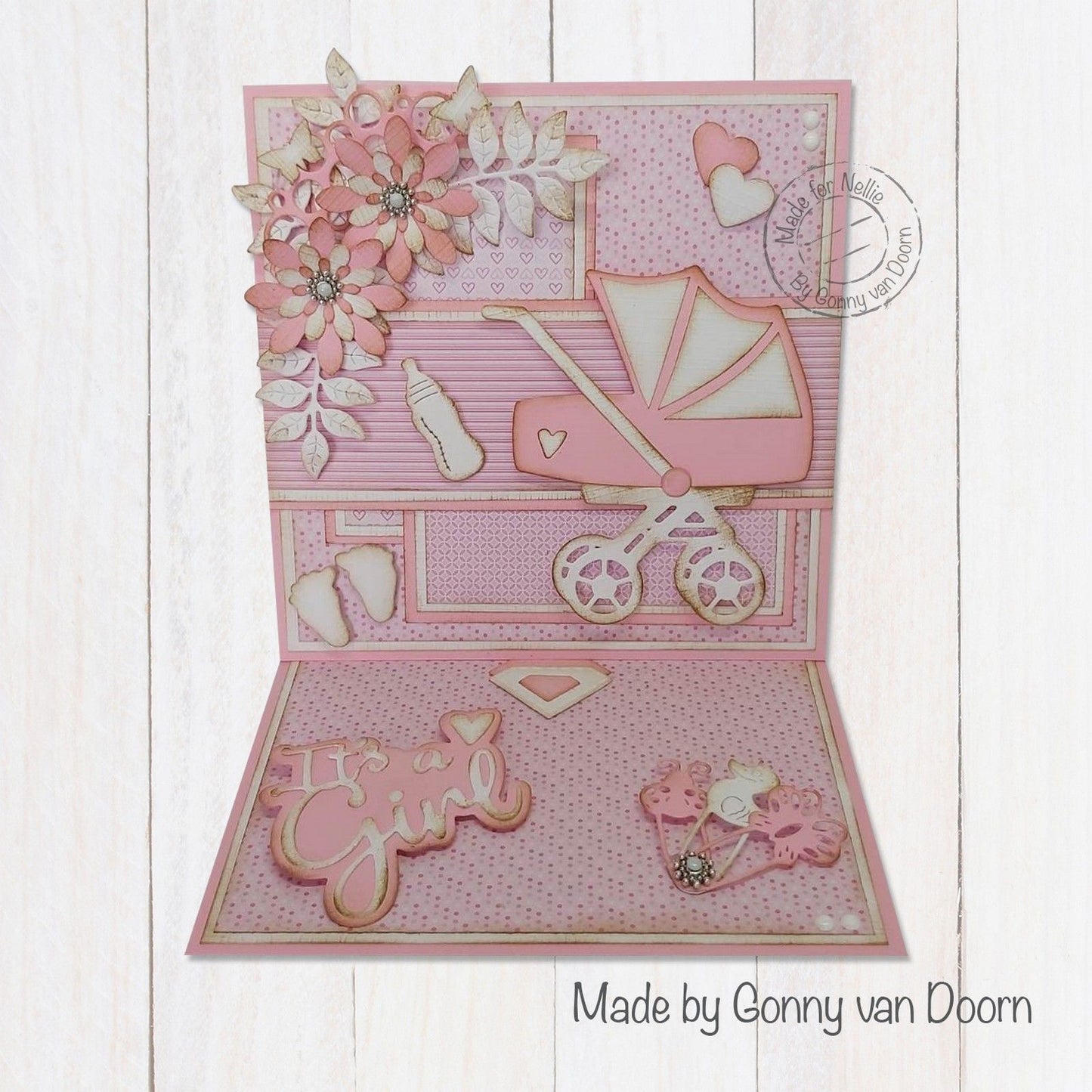 Nellie's choice • stamping dies kinderwagen 3st.