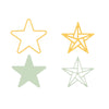 Nellie's choice • shape die origami kerstster