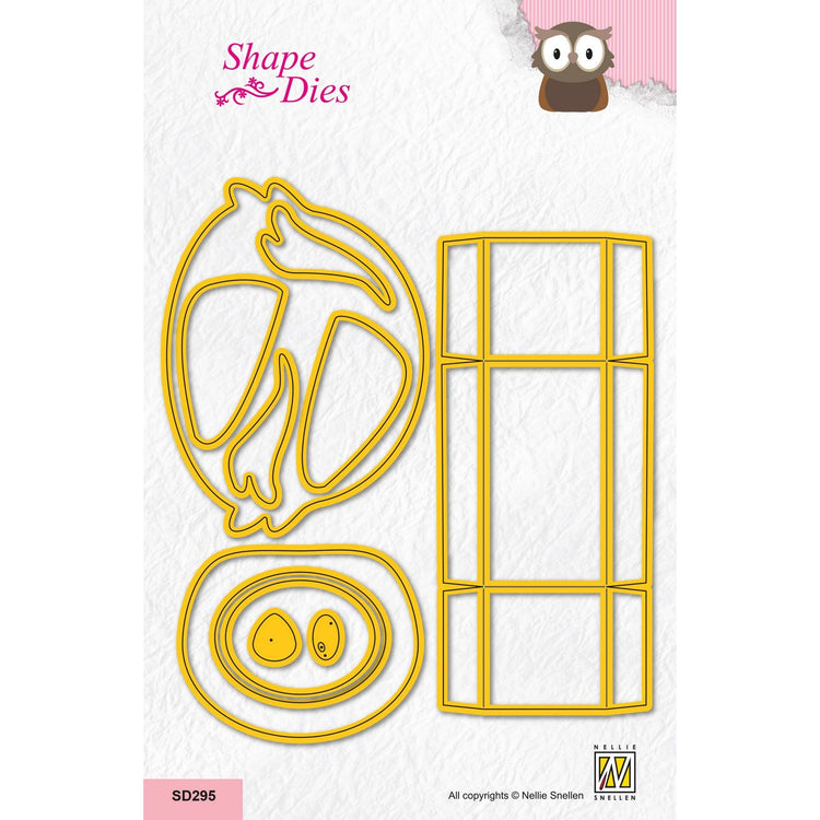 Nellie's choice • wrapping dies uil doosje 10st.