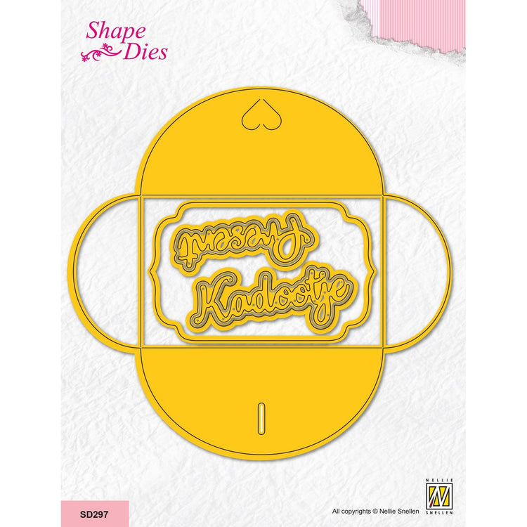 Nellie's choice • cutting dies cadeaukaart envelop 4st.
